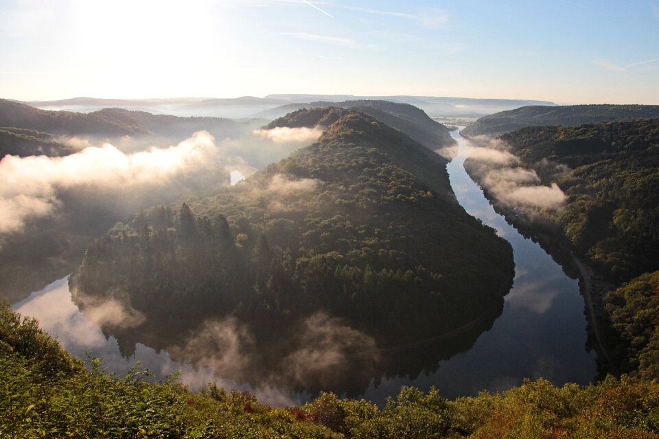 Fog nature landscape