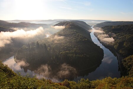 Fog nature landscape