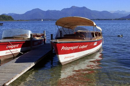 Water lake chiemsee photo