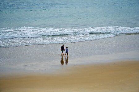 Sand together relationship photo