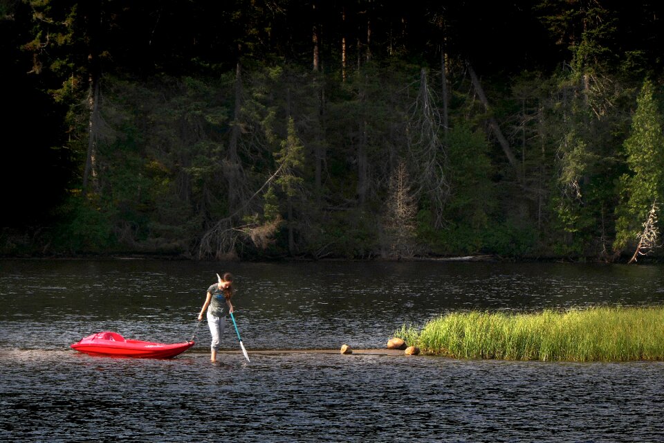 Kayak holiday water