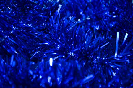Brilliant blue holiday
