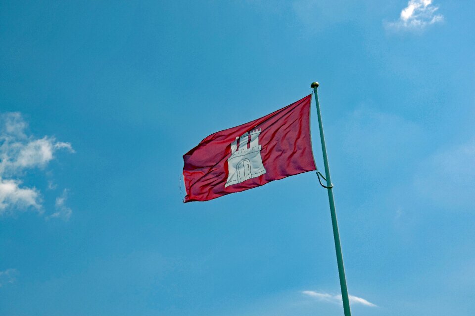 Red hamburger symbol