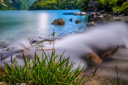 Lake landscape outdoors