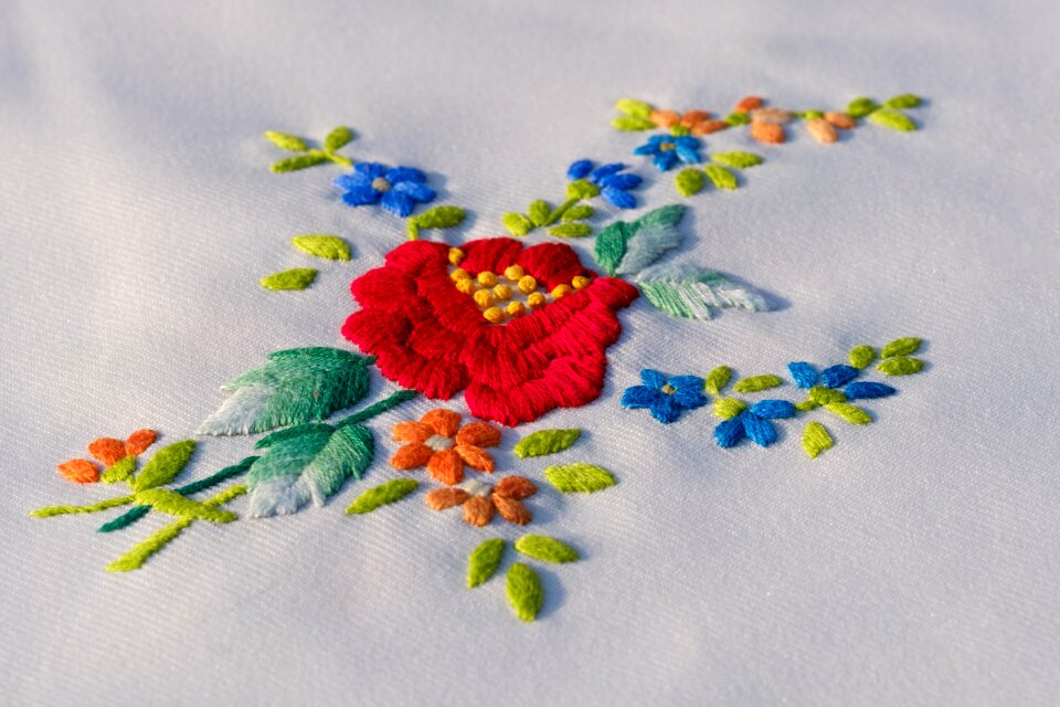 Handmade seamstress decoration