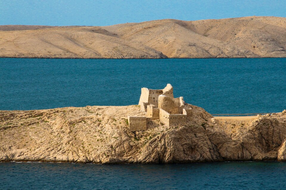 Island historic castle
