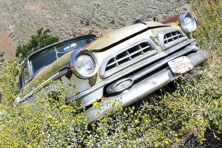 Ancient abandoned historic