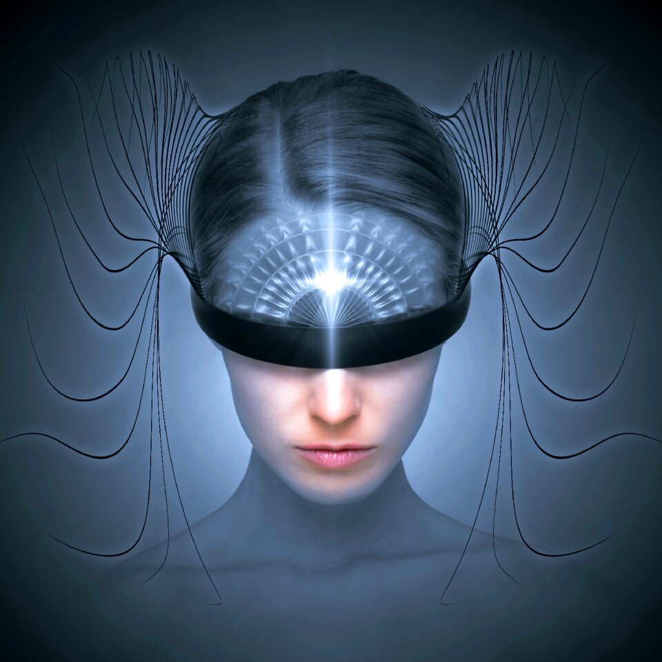 Futuristic science fiction surreal