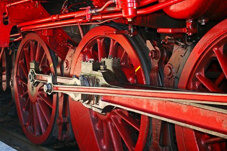 Drive train railway photo