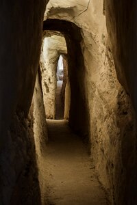 Light passage underground