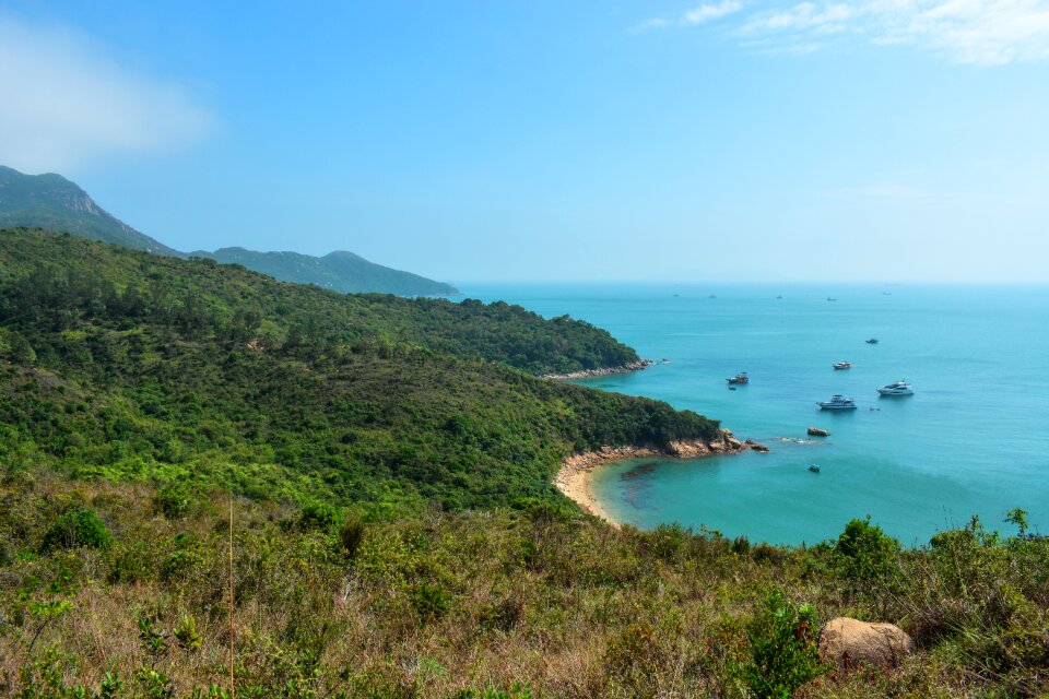 Sea landscape hongkong