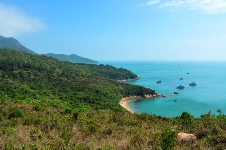 Sea landscape hongkong