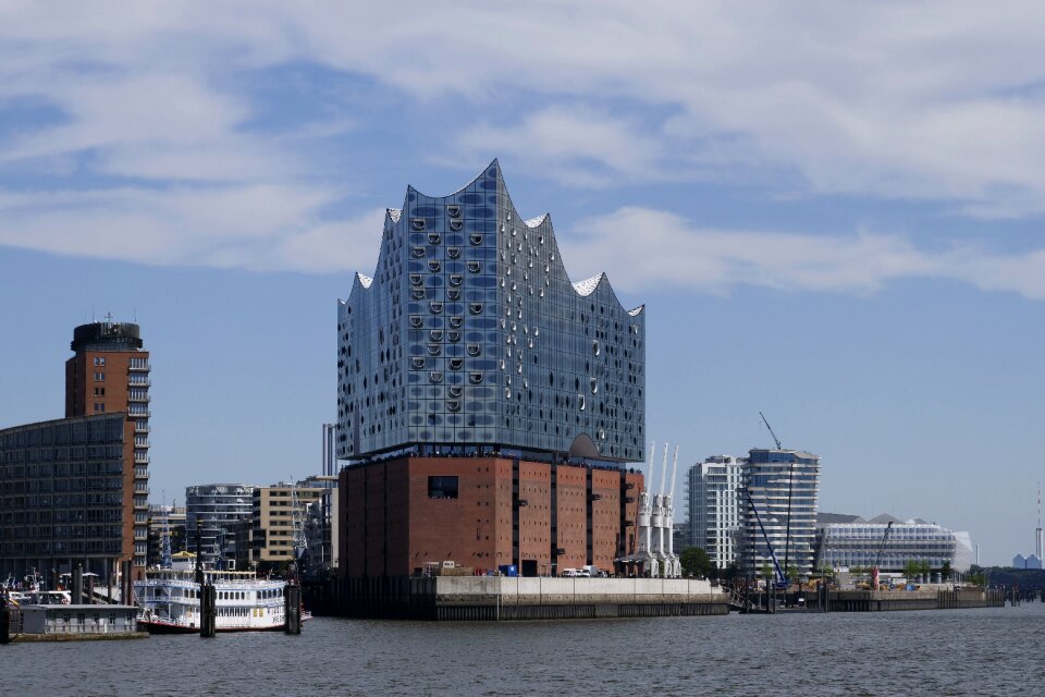 Architecture building port city