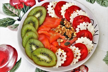 Healthy diet appetizer