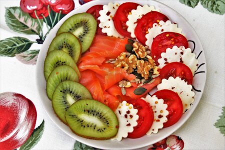 Healthy diet appetizer photo