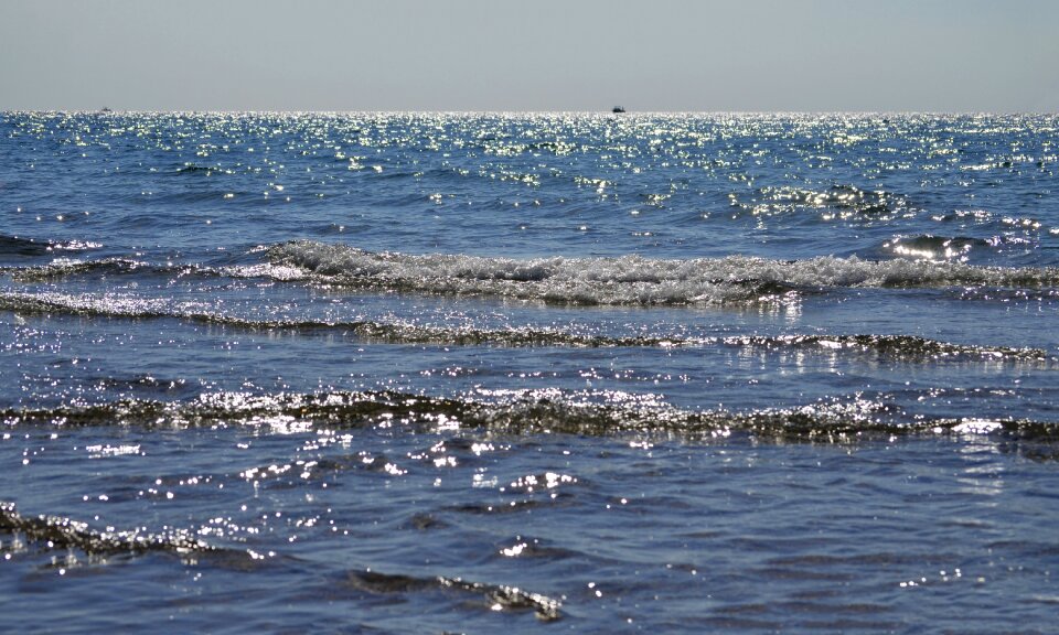 Wave blue nature