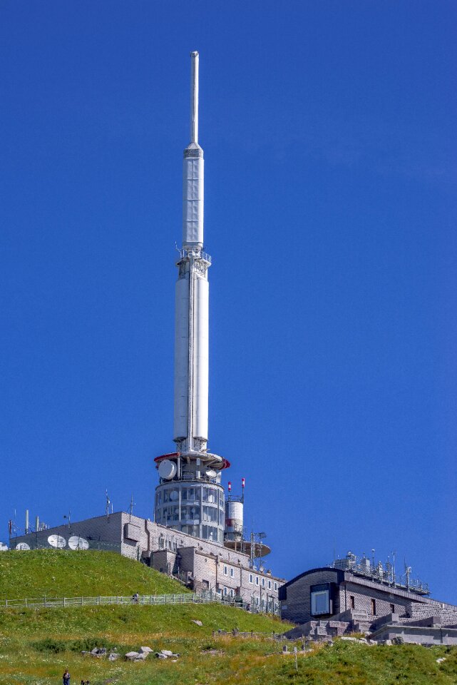 Volcano mountain puy de dome