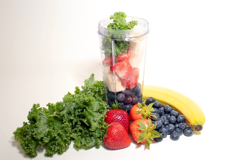 Bananas strawberries fruit