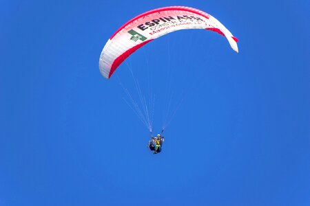 Sport fly blue sky photo