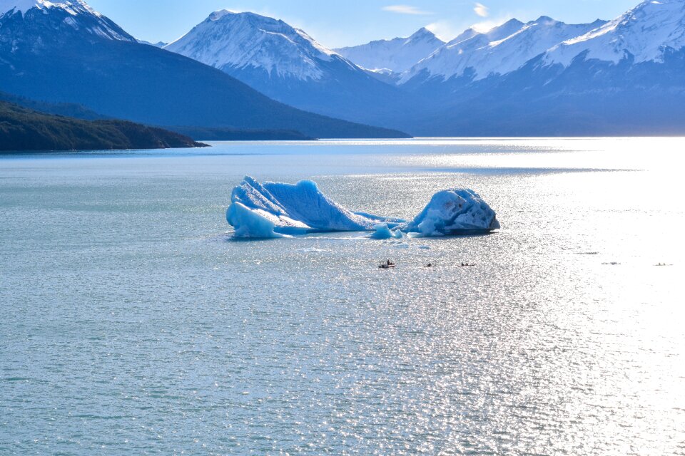 Frozen nature glacier