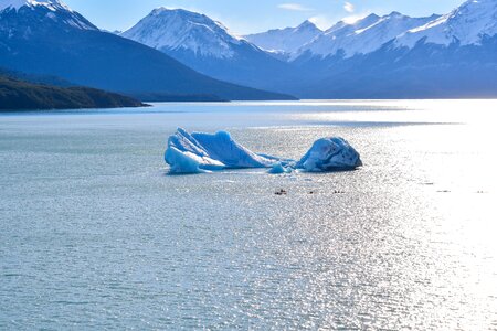 Frozen nature glacier