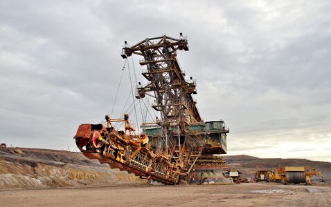 Bucket extraction coal