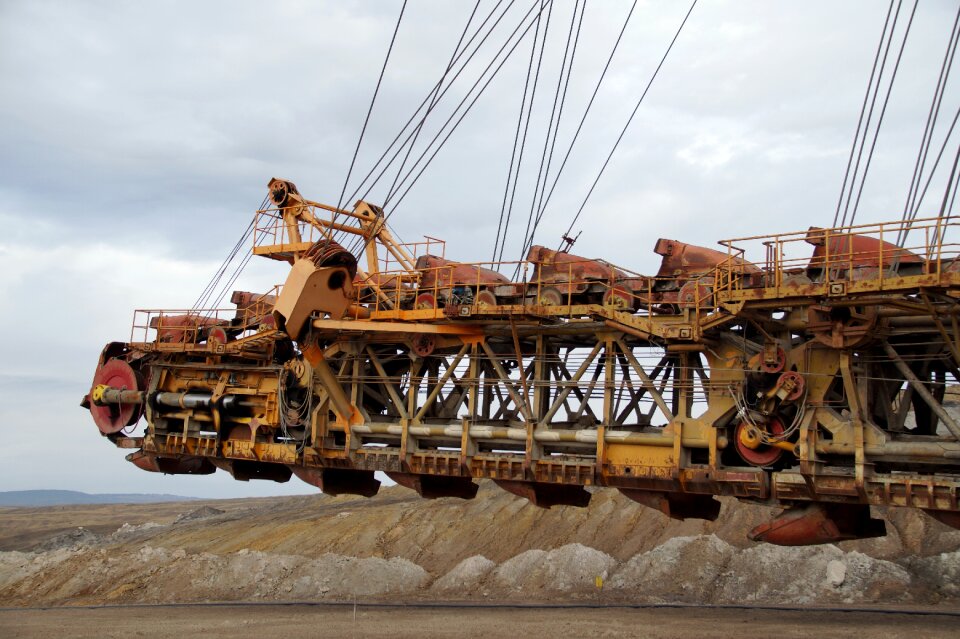 Bucket extraction coal