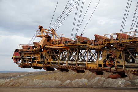 Bucket extraction coal