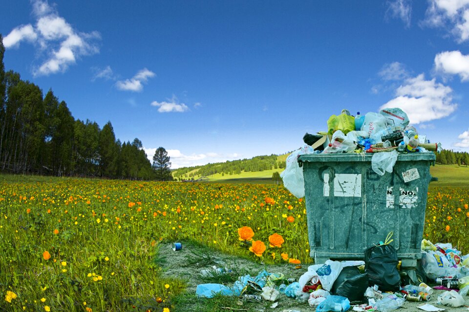 Environment garbage plastic