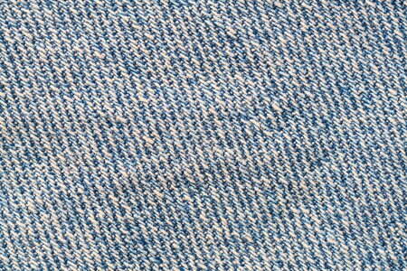 Jeans blue yarn photo