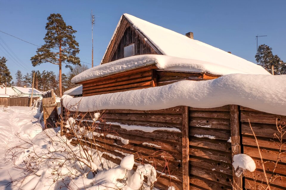 Snow russia leningradoblast