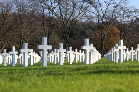 Crosses commemorate memorial