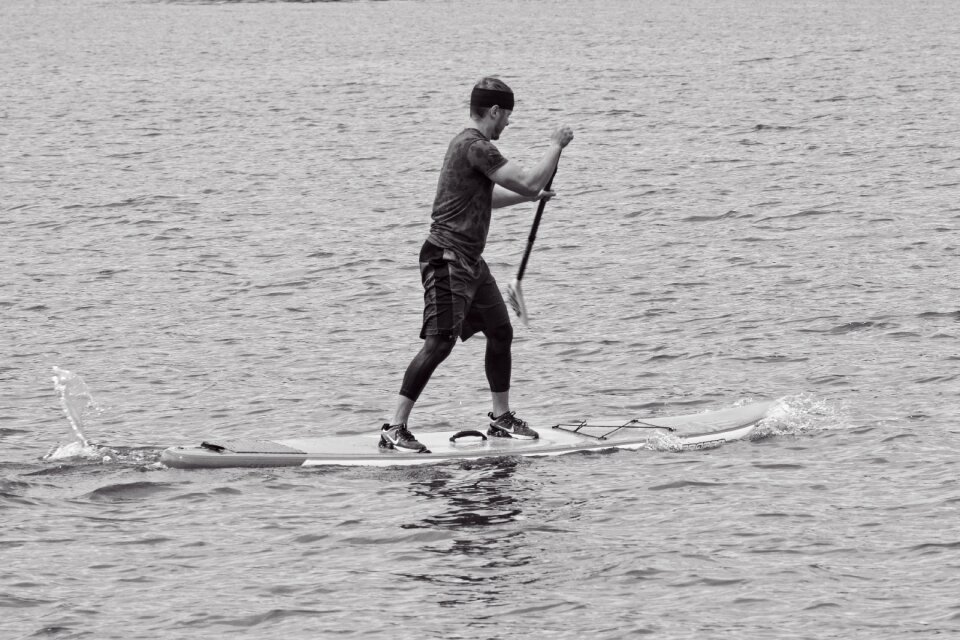Sup paddle surfboard photo