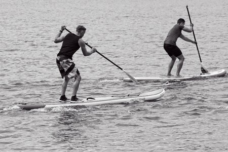 Sup paddle surfboard photo