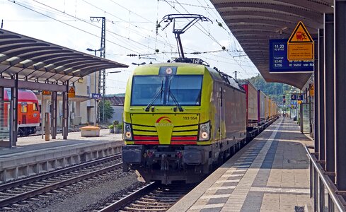 Treuchtlingen transit track climb