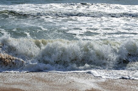 Sea water beach photo