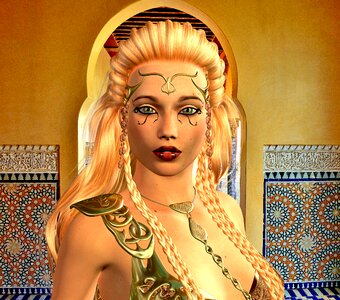 Fantasy female magic