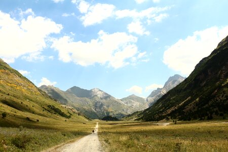 Sky peace mountains photo