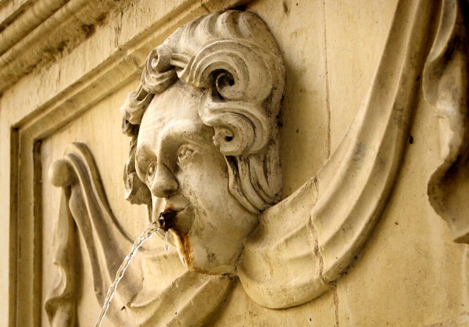 Sand stone sculpture architecture