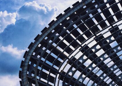 Conference and exhibition steel metal