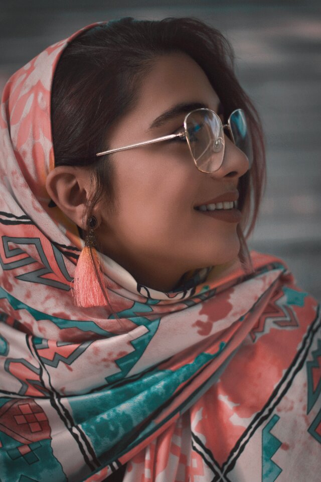 Hot model colour grading
