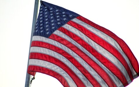 America star and stripes military photo