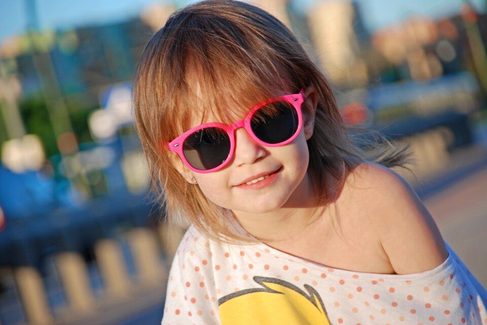 Portrait outdoors girl photo