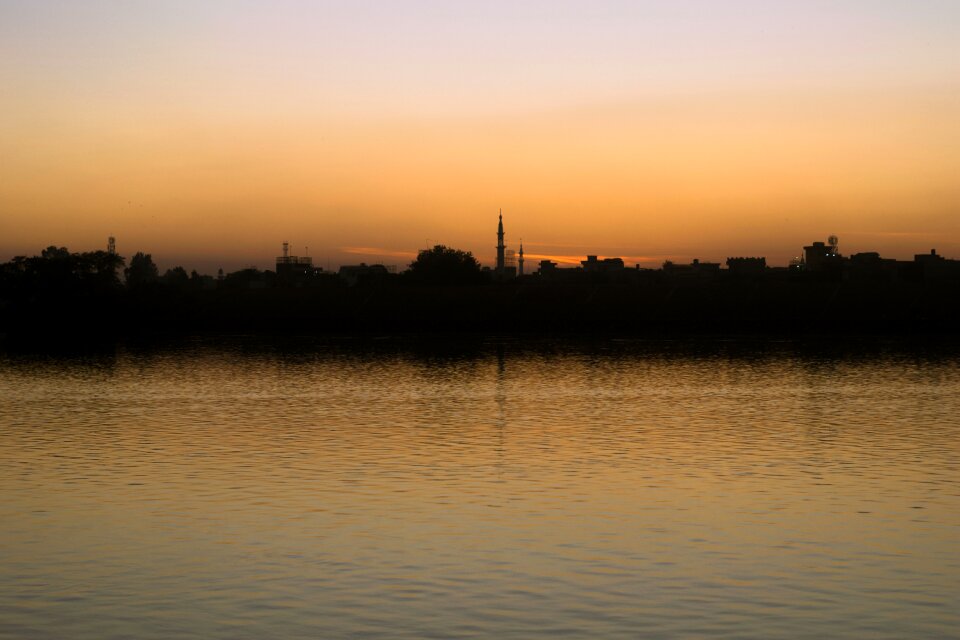 Nature scenic sunset