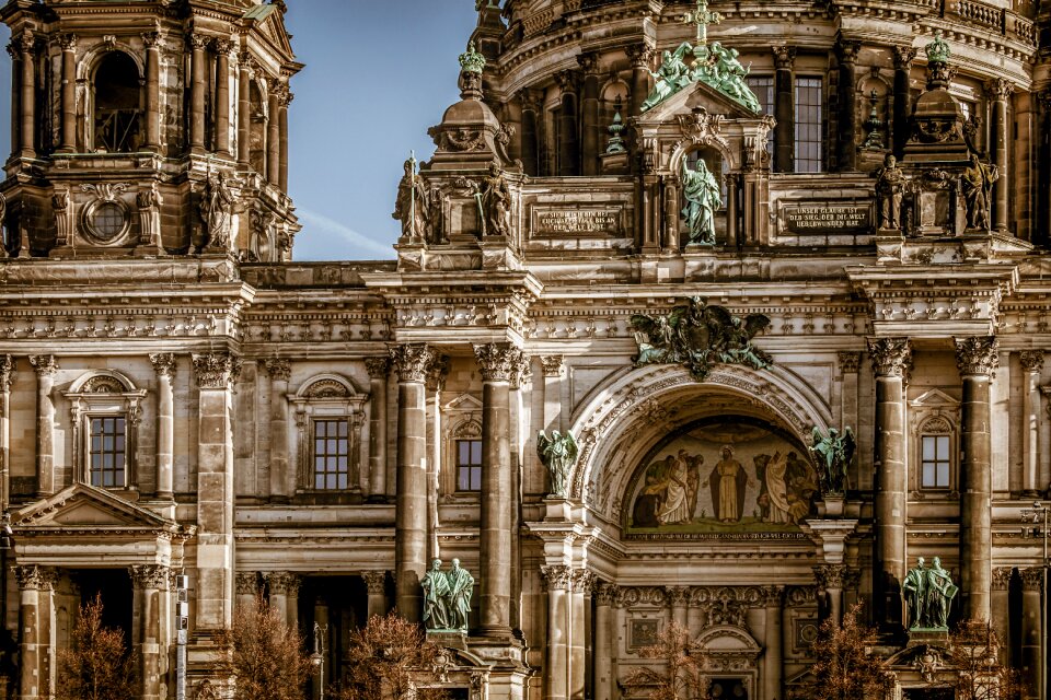 Berlin dom historically photo