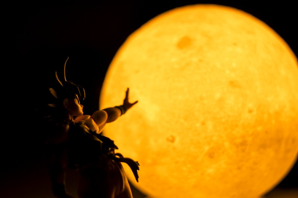Nature dragon ball night