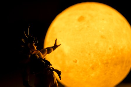 Nature dragon ball night
