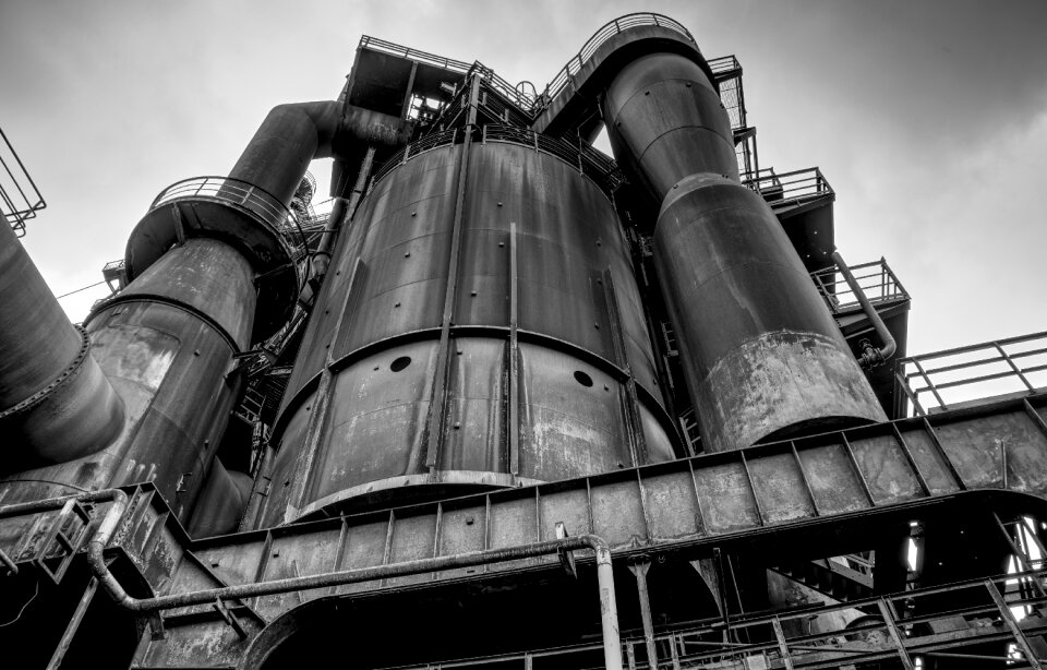 Industrial plant building industrial building