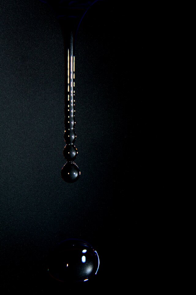 Liquid droplet raindrops photo