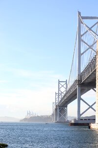 Landscape seto ohashi bridge sea